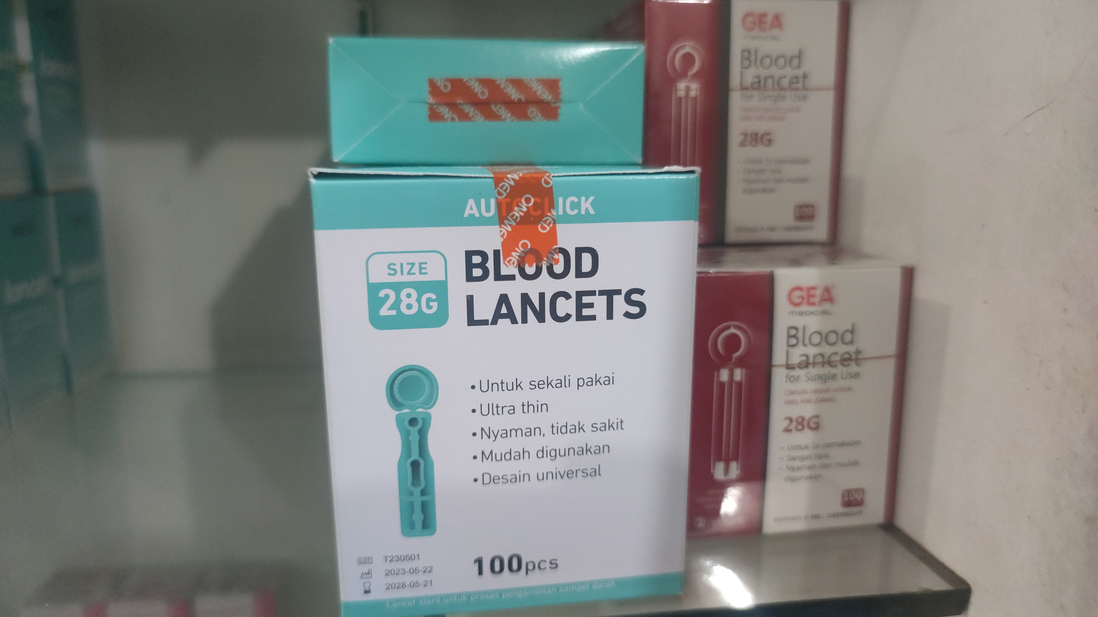 BLOOD LANCET 28G